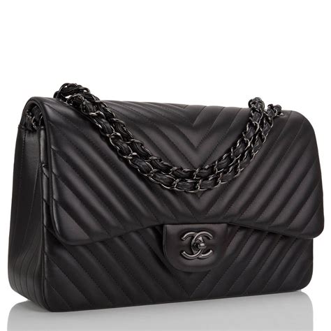 chanel so black price|large Black Chanel bag.